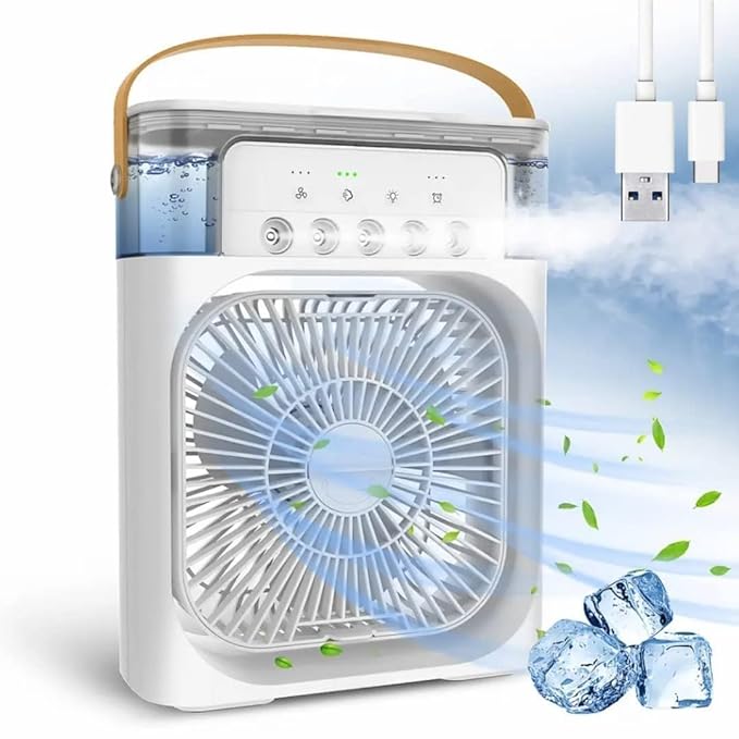 💦❄Portable Fan Cooling Mini Air Conditioner Water Air Cooler 💦❄