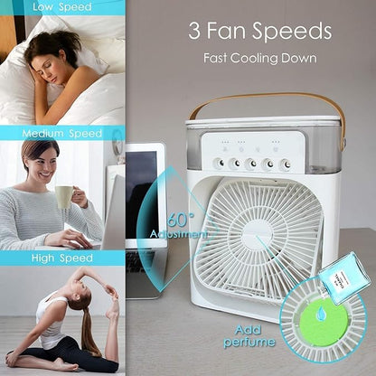 💦❄Portable Fan Cooling Mini Air Conditioner Water Air Cooler 💦❄